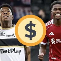 Mientras Dereck Moncada cuesta 1,6 millones de dólares como figura en Colombia, este es el precio de Keyrol Figueroa en Liverpool
