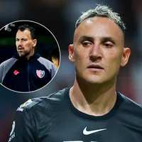 keylor navas-pumas-newells-cristian ogro fabbiani