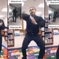 Sacerdote hace Tik-Tok bailando playero en honor a militar dado de baja