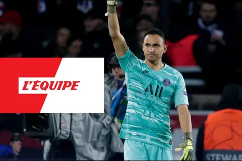 Diario L'Equipe se deshace en elogios para Keylor Navas después de juego ante Brujas