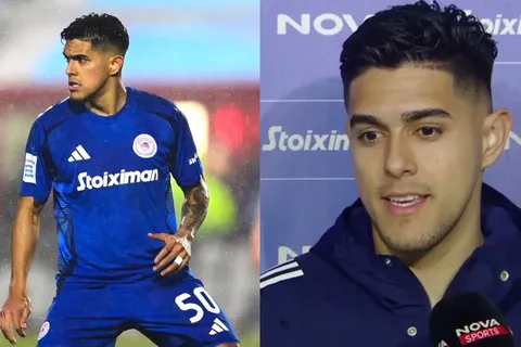 Luis Palma revela lo que quiere hacer en Olympiacos tras su primera titularidad