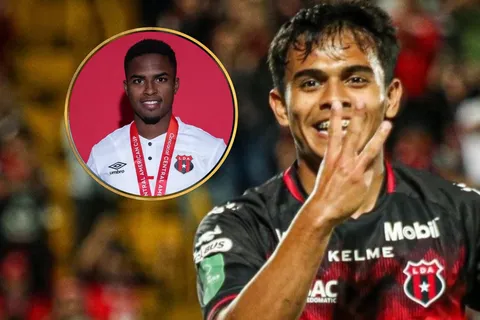 Mientras vendió a Kenyel Michel por 1,3 millones de dólares, esto recibirá Alajuelense por Aarón Suárez