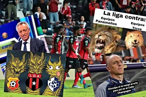Los mejores memes en la goleada de Alajuelense ante Alianza en Liga Concacaf