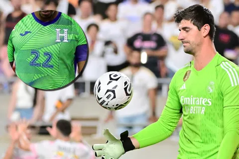 Amigo de Thibaut Courtois propone a un hondureño como su reemplazo en Real Madrid