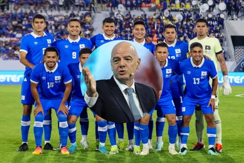 seleccion el salvador--fifa-gianni infantino