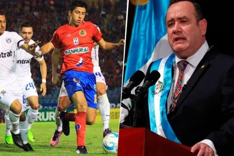 Alejandro Giammattei aseguró que el fútbol regresará: "Ya hay un protocolo"