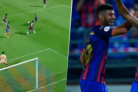 Nelson Bonilla marca un gran gol para el Thai Port [VIDEO]