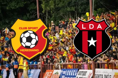Donde ver Herediano y Alajuelense.