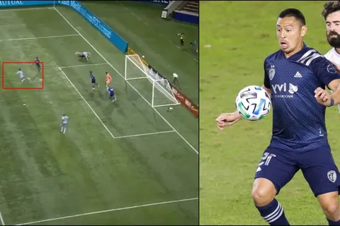Gol de Roger Espinoza le dio el triunfo al Sporting Kansas City en la MLS