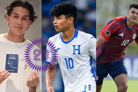 Los futbolistas centroamericanos que juegan en Europa y están en el Campeonato Sub-20 de Concacaf 2026