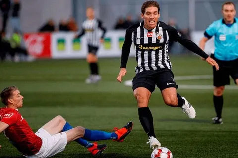 Pablo Punyed anotó en la goleada del KR Reykjavik por Copa Islandia