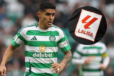 Luis Palma con Celtic.