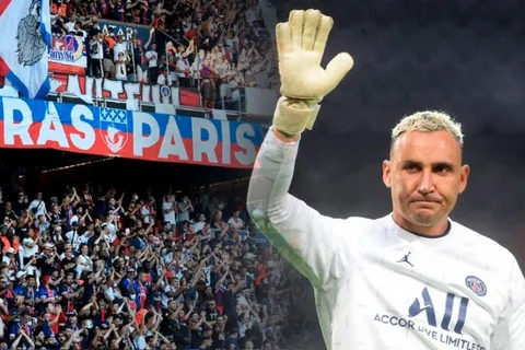 ¿Gesto de despedida? Keylor Navas recibió especial ovación por afición del PSG