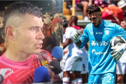 Dardo venenoso contra Washington Ortega: Danny Carvajal golpea al portero de Alajuelense donde más le duele