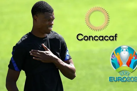 Denzel Dumfries: debutó con una selección de Concacaf y hoy la rompe en la Eurocopa