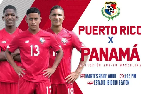 Panamá vs. Puerto Rico: cuándo, a qué hora y por qué canal ver hoy el partido por la fecha 2 del Torneo UNCAF Sub-19