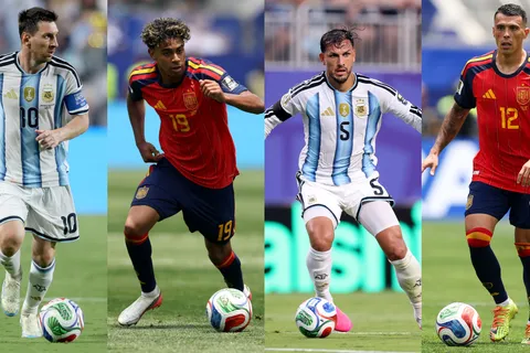 Bajas, lesionados y suspendidos de Argentina y España para la final del Mundial 2026