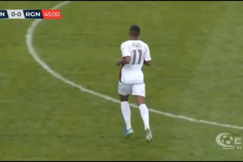 Rigoberto Rivas hizo su debut en la Reggina de Italia