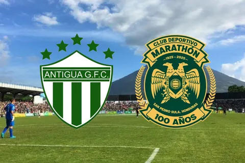 Dónde ver Antigua GFC vs. Marathón EN VIVO: hora, TV y streaming por la Copa Centroamericana 2026