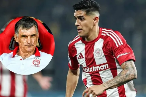 Mendilibar carga contra Luis Palma y Olympiacos recibió duro golpe en la Europa League