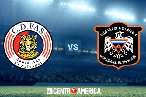 FAS vs. Águila: cuándo, a qué hora y por qué canal ver hoy EN VIVO el clásico por la fecha 3 del Clausura 2023 de la Liga Mayor de Fútbol de El Salvador