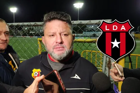 Jafet Soto volvió a arremeter contra Alajuelense. (Foto: TD Más)