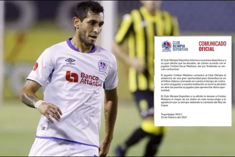 El Chaco Maidana se va del Olimpia