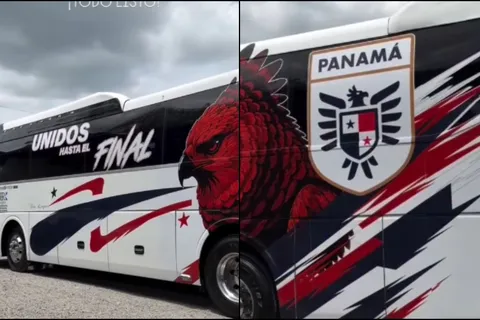 Un diseño innovador: Panamá presenta su nuevo bus antes de disputar el Mundial 2026