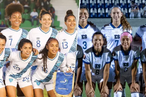 Guatemala y El Salvador se enfrentarán por un cupo a la Copa Oro W 2024