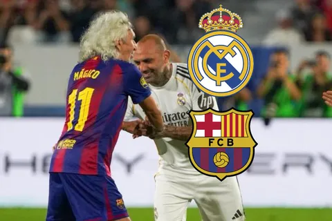 Todo El Salvador emocionado con el homenaje al Mágico González en el Clásico entre Leyendas del Barcelona y Real Madrid
