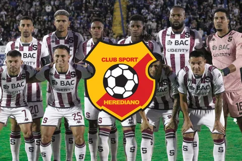 El equipo de Saprissa ante Cartaginés.