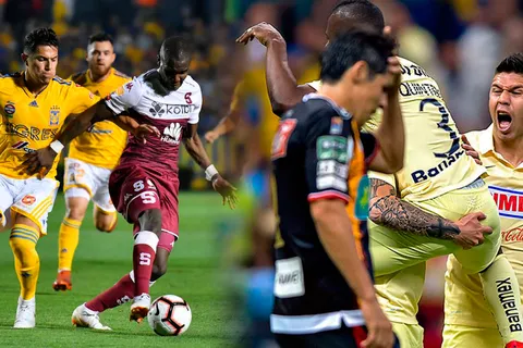 Goleadas que han recibido equipos ticos ante clubes mexicanos en Concacaf
