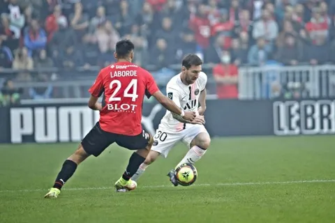 PSG sin Keylor Navas perdió el invicto ante el Rennes en la Ligue 1