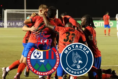 Municipal reciibe a Motagua.