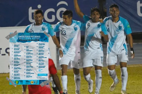 Oficial: Guatemala presenta lista de convocados
