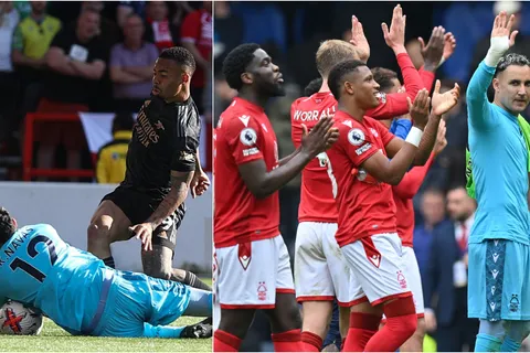 Nottingham Forest de Keylor Navas venció al Arsenal y se salvó del descenso.