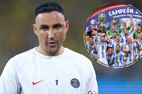 La preocupación de Keylor Navas al ver la final de la Copa América 2024