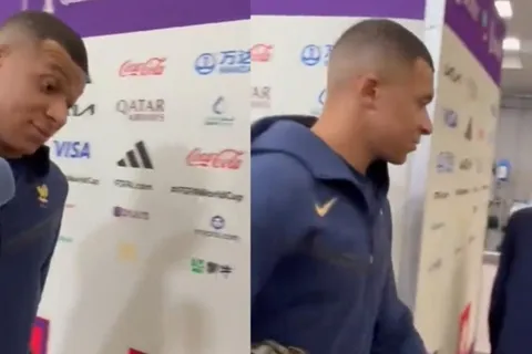 La reacción de Kylian Mbappé cuando le preguntaron por Lionel Messi [VIDEO]