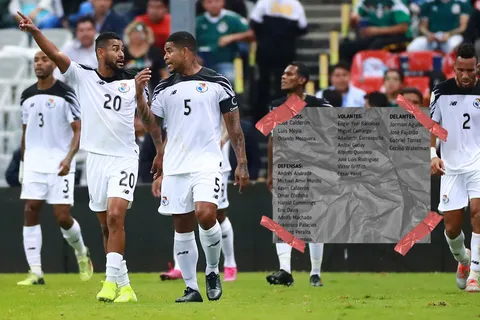Panamá dio la lista definitiva para la Copa Oro 2021