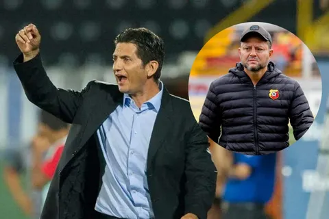 Ronald González y Jafet Soto.