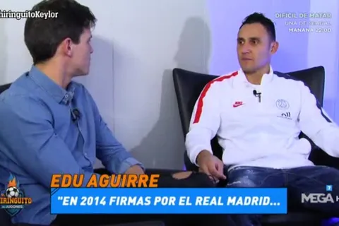 Keylor Navas: "Cuando le dije que sí al Madrid, yo ni sabía mi contrato"