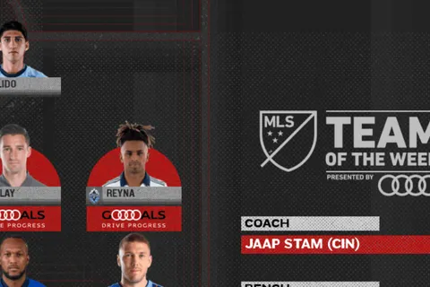 Un legionario tico integran el 11 ideal de la última jornada de la MLS