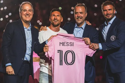Lionel Messi es presentado en el Inter Miami en un estadio repleto
