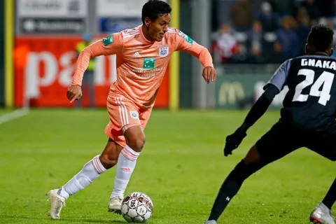 Andy Najar presenció inesperado traspié de Anderlecht