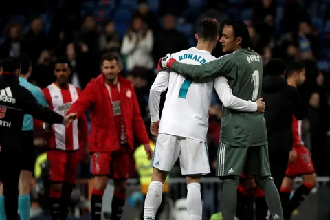 Keylor Navas por encima de Cristiano Ronaldo en un nuevo ranking de este 2020