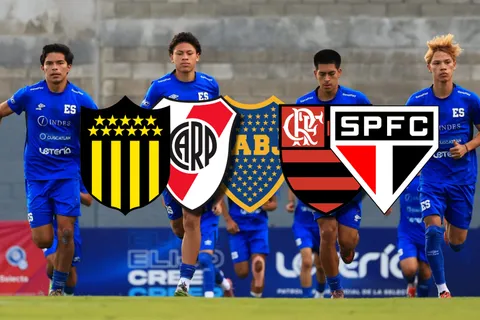 Juvenil de El Salvador fichó con gigante sudamericano.