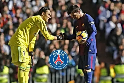 Director deportivo del PSG confirma el interés de juntar a Keylor Navas con Lionel Messi