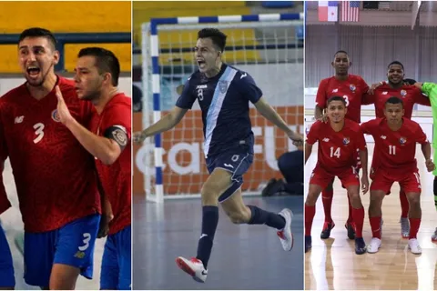 Las nominas de las selecciones centroamericanas para el Mundial de Futsal