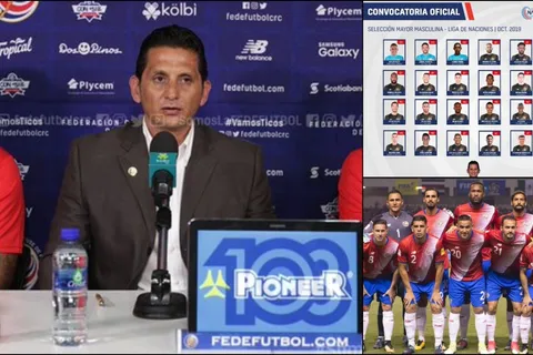 Ronald González sorpende a todos con su primera convocatoria en Costa Rica