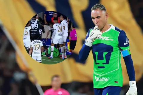 Agresión brutal a Keylor Navas: Salomón Rondón vio la roja por una acción repudiable y explotó la polémica en Pumas